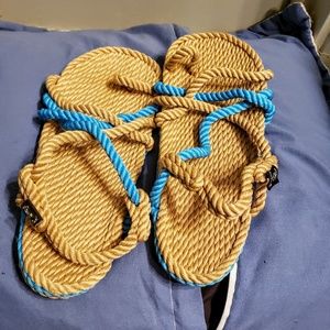 Mens hemp sandals